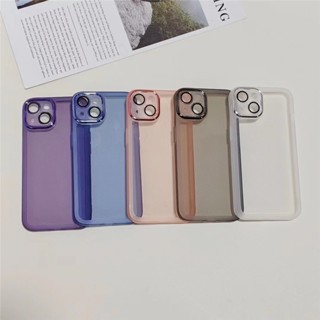 เคสโทรศัพท์มือถือ TPU ใส กันฝุ่น ป้องกันเลนส์กล้อง สําหรับ Xiaomi Mi 11 lite 4G 5G Mi 12 5G 12Pro Mi 13 Pro Mi 10T lite Poco X3 GT Poco F3 F4 Poco M4 Pro New K40S