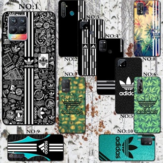 เคสโทรศัพท์มือถือ ซิลิโคน TPU กันกระแทก ลายโลโก้ adidas แฟชั่น สําหรับ OPPO Realme C2 C11 C15 C21Y C25Y