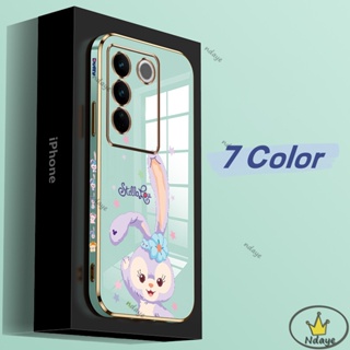 เคส vivo v27e v27 v27 pro v25 v25e v23 v23e v21 v21e v20 v25 pro โทรศัพท์มือถือแบบนิ่ม ลายดิสนีย์ StellaLou สําหรับ 32ATZ