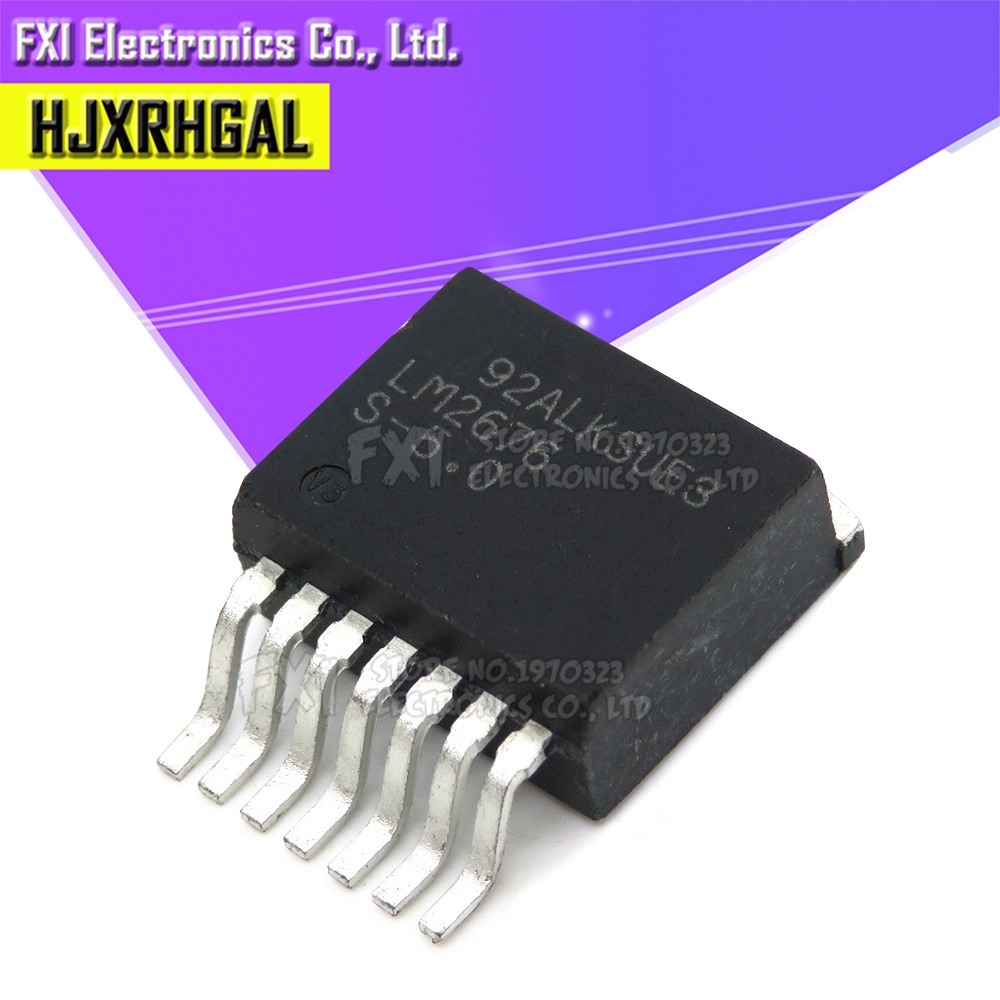 5PCS LM2676SX-5.0-NOPB TO263-7 DIYGBA IC REG BUCK 5V 3A TO263 LM2676S-5.0 LM2676 S-5.0 Patch Patch P