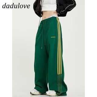 DaDulove💕 New American Style Street Stripe Casual Pants Womens High Waist Loose Sweat Pants Plus Size Jogging Pants