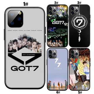 Pj43 เคสโทรศัพท์มือถือนิ่ม ลาย GOT7 สําหรับ iPhone 5 5S 6 6S 7 8 11 Pro Max Plus SE XR