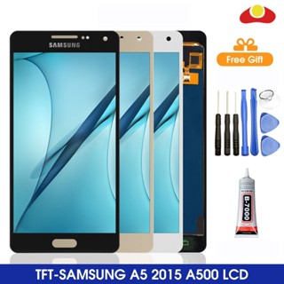 ชุดประกอบหน้าจอสัมผัส LCD สําหรับ Samsung Galaxy A5 2015 A500 A500 A500F A500FU A500M A500H