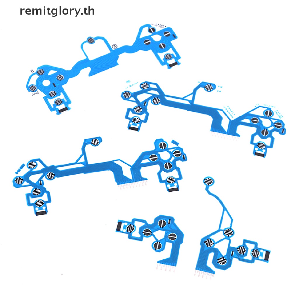 Remitglory ฟิล์มควบคุมจอยเกม สีฟ้า สําหรับ PS4 DS4 PRO Slim JDS 050 040 030 010 TH