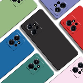 เคสซิลิโคนนิ่ม ทรงสี่เหลี่ยม ป้องกันกล้อง กันกระแทก สําหรับ Xiaomi Redmi Note 12 Pro Note12 Pro Note 12Pro 4G 5G