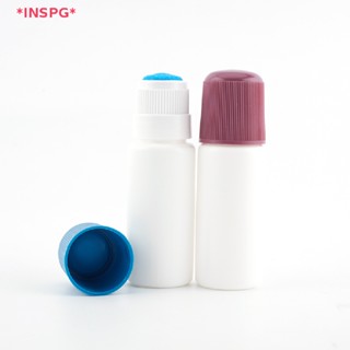 Inspg&gt; ขวดใส่ยาเหลว พร้อมหัวฟองน้ํา สีฟ้า 30 มล.