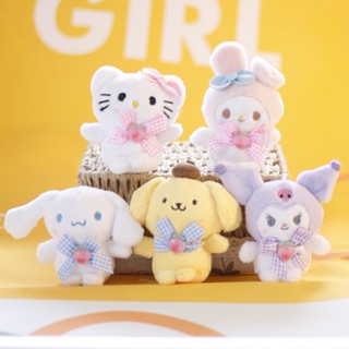 ของเล่นตุ๊กตาการ์ตูน Sanrio Melody Kuromi Cinnamoroll น่ารัก ของขวัญ สําหรับเด็กผู้หญิง และเด็กผู้ชาย