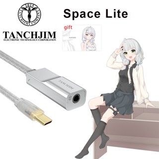 Tanchjim SPACE Lite เครื่องขยายเสียงหูฟัง DAC AMP Dongle TYPE-C เป็น 3.5 ขนาดเล็ก แบบพกพา พร้อมชิป CS43131 DSD256 PCM768