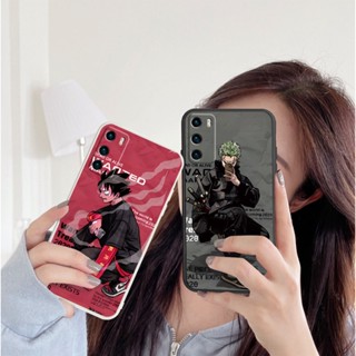 เคสโทรศัพท์มือถือ ซิลิโคน ลายการ์ตูนลูฟี่ วันพีซ B1K515L สําหรับ huawei Y7A Y6P Y6S P40 lite Y9 Prime 2019 P20 P30 Pro Plus Y9S Y6 Y7 Pro 2019 Nova 7i 6se 7se 3i 5T 9 Honor 20 20s 50