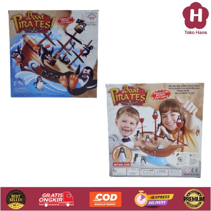 ของเล่นเรือเกม Pirates 707-B17