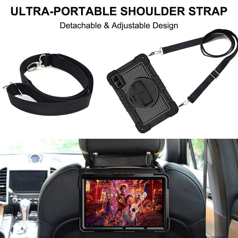 สําหรับXiaomi Redmi Pad SE 11 นิ้ว 2023/Redmi Pad 2 2025 กรณี, 360 องศาหมุนกรณีทนทานกันกระแทกฝาครอบป้องกันสําหรับRedmi Pad 10.61 2022,Redmi Pad SE 8.7 2024 - รูปที่ 6