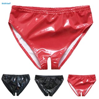 【HODRD】Women Underwear Underwear Wetlook Women Bikini Thong Briefs Crotchless【Fashion】