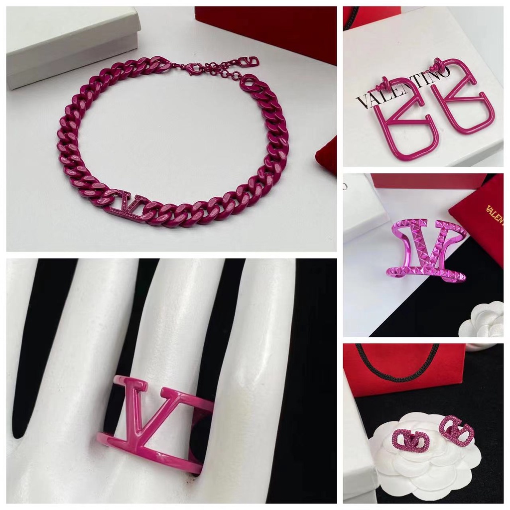 VLT/ชุดสร้อยคอกุหลาบ/แหวน สร้อยข้อมือ / 31528