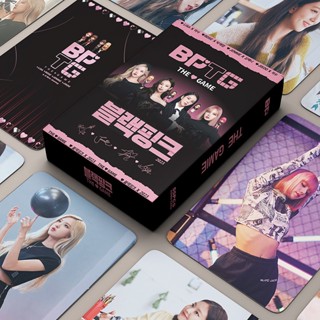 โปสการ์ดโลโม่ อัลบั้มรูปภาพ Kpop BLACKPINK THE GAME BPTG จํานวน 55 ชิ้น