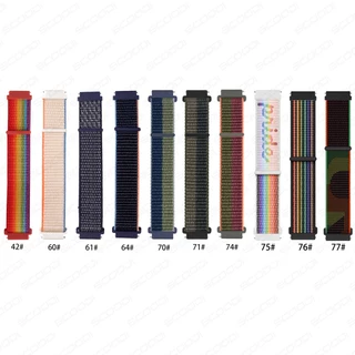 22mm Sport Loop สายไนลอนสําหรับ COROS Pace 4 / PACE 3 2 / PACE Pro / APEX 2 Pro สมาร์ทนาฬิกาสายรัดข้อมือสร้อยข้อมือนาฬิกาอุปกรณ์เสริม