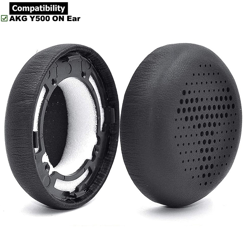 1 คู่แผ่นรองหูฟังสําหรับ AKG Y500 On Ear หูฟังแผ่นรองหูฟังเบาะฟองน้ําชุดหูฟัง Earmuffs
