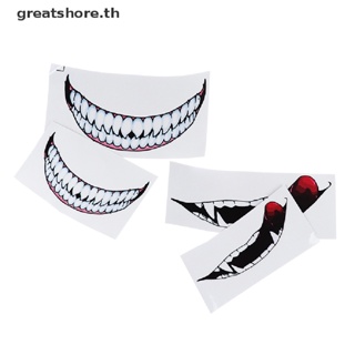 Greatshore สติกเกอร์ติดหมวกกันน็อค DIY มีกาวในตัว สําหรับตกแต่งรถยนต์ รถมอเตอร์ไซด์ TH