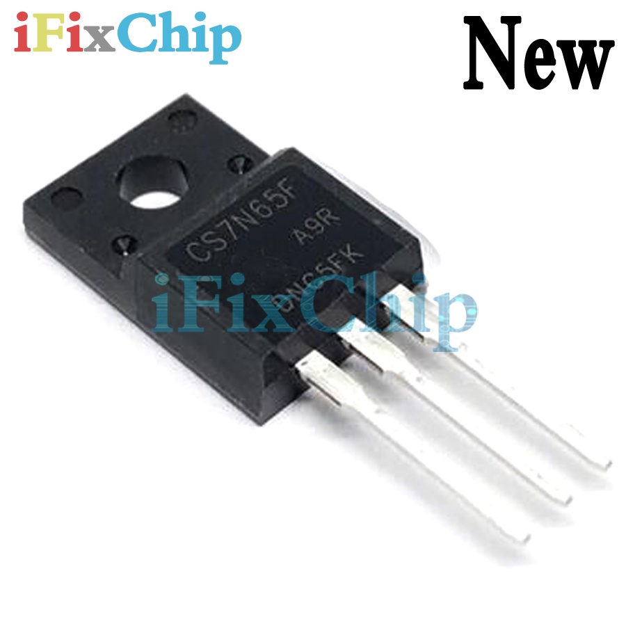 วงจรรวม CS7N65F TO-220F CS7N65FA9R CS7N65FB9R CS7N65 7N65 5 ชิ้น