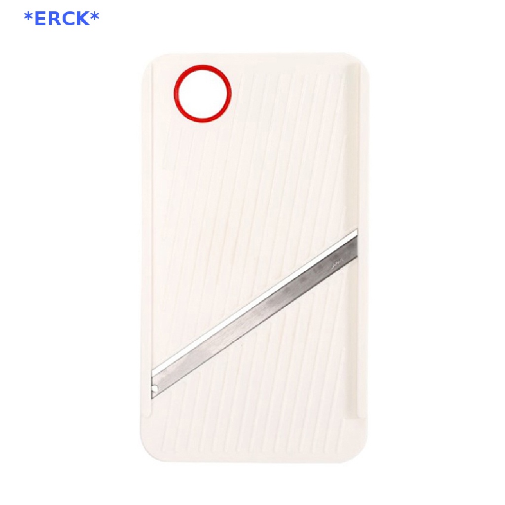 Erck> เครื่องหั่นผัก มันฝรั่ง ผัก สเตนเลส แบบแมนนวล