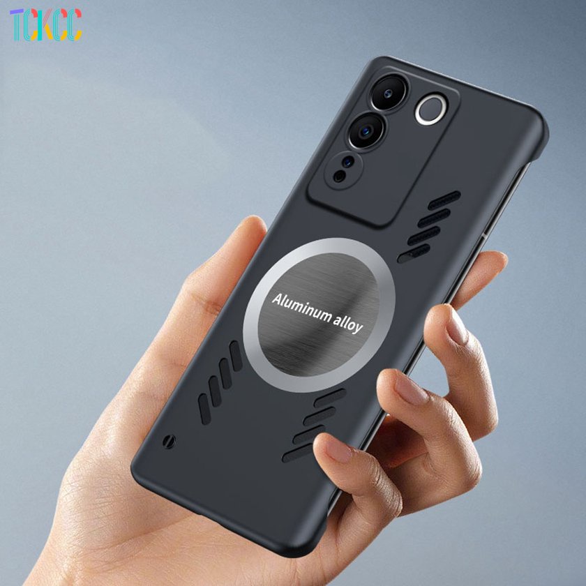 เคสโทรศัพท์มือถือแฟชั่น แนวเซ็กซี่ ไร้กรอบ กระจายความร้อน หลากสี สําหรับ Vivo V27 V25 V23 Pro V27E S16 S15 S12 S10 Pro S16E