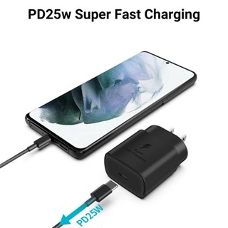 เครื่องชาร์จ สายชาร์จ For USB-C Type-C Power Adapter 25W แบบชาร์จไว สําหรับ Fast Charge เครื่องชาร์จ