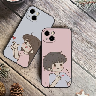 เคสโทรศัพท์มือถือแบบนิ่ม ลายคู่รักปริศนา สําหรับ Realme C25S C21Y C25Y C21 C17 C15 C12 C11 C3 10 9i 8 7 7i 6 6i 5 5i 5S Pro Plus