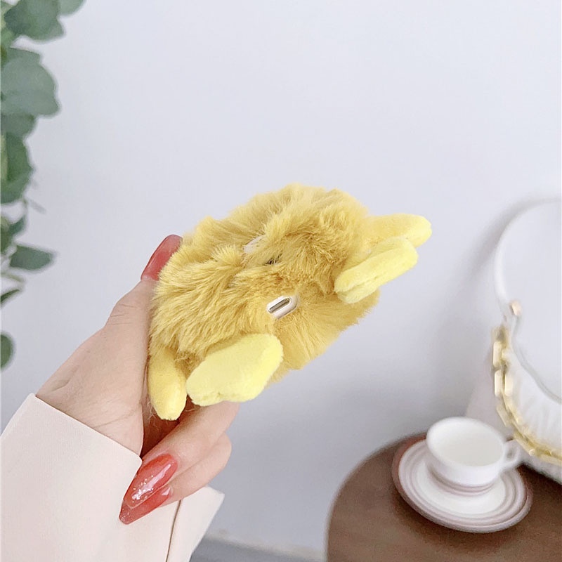 เคสหูฟังบลูทูธ ขนเฟอร์น่ารัก 3D สําหรับ Air Pods Pro 2 Apple AirPods 3 1 - รูปที่ 7