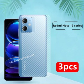 ฟิล์มกันรอยหน้าจอ คาร์บอนไฟเบอร์ เนื้อแมตต์ สําหรับ Redmi Note 12 Pro Plus 12s 5G 4G 2023 5 G