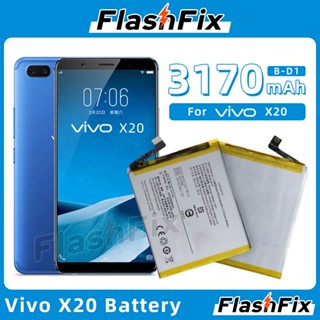 FlashFix For Vivo X20 High Quality Cell Phone Replacement Battery B-D1 3170mAh