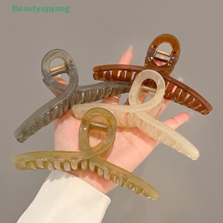 [Beautyupyang] กิ๊บติดผมหางม้า แบบใส ขนาดใหญ่ เครื่องประดับ สําหรับผู้หญิง