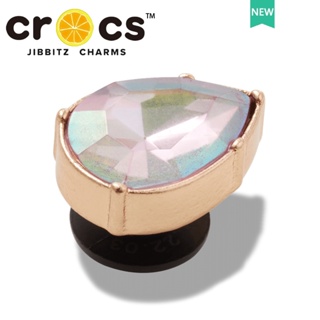 Jibbiz crocs charms อัญมณีหลากสี หัวเข็มขัดรองเท้า อุปกรณ์เสริมรองเท้า คุณภาพสูง แฟชั่น DIY เครื่องประดับโลหะ jibbitz