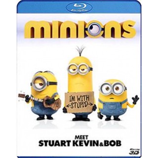 แผ่น Bluray หนังใหม่ Minions 3D มินเนี่ยน 3D (เสียง Eng TrueHD /ไทย | ซับ Eng/ไทย) หนัง บลูเรย์