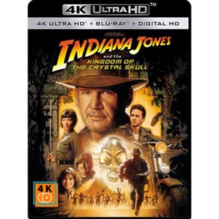 หนัง 4K ออก ใหม่ - Indiana Jones and the Kingdom of the Crystal Skull (2008) - แผ่นหนัง 4K UHD (เสียง Eng 7.1 Atmos |