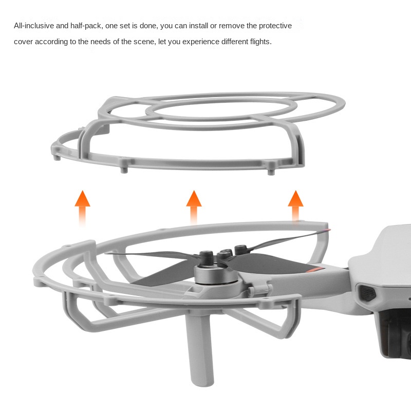 Brdrc เหมาะสําหรับ DJI MINI 2 ใบมีดฝาครอบป ้ องกัน MINI SE ใบพัดแหวนป ้ องกันการชนกันแหวน