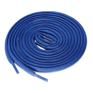 2pairs 1.2m Universal Soft Replacement Unisex Oval Wear Resistant Adults Kids Athletic Sports Sapphire Blue Shoe Lace