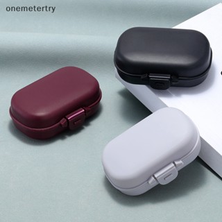 onem  2Pcs Snap Glasses Case Portable Pill Box Presbyopia Folding Glasses Storage Box Colorful Plastic Box Jewelry Storage Box n