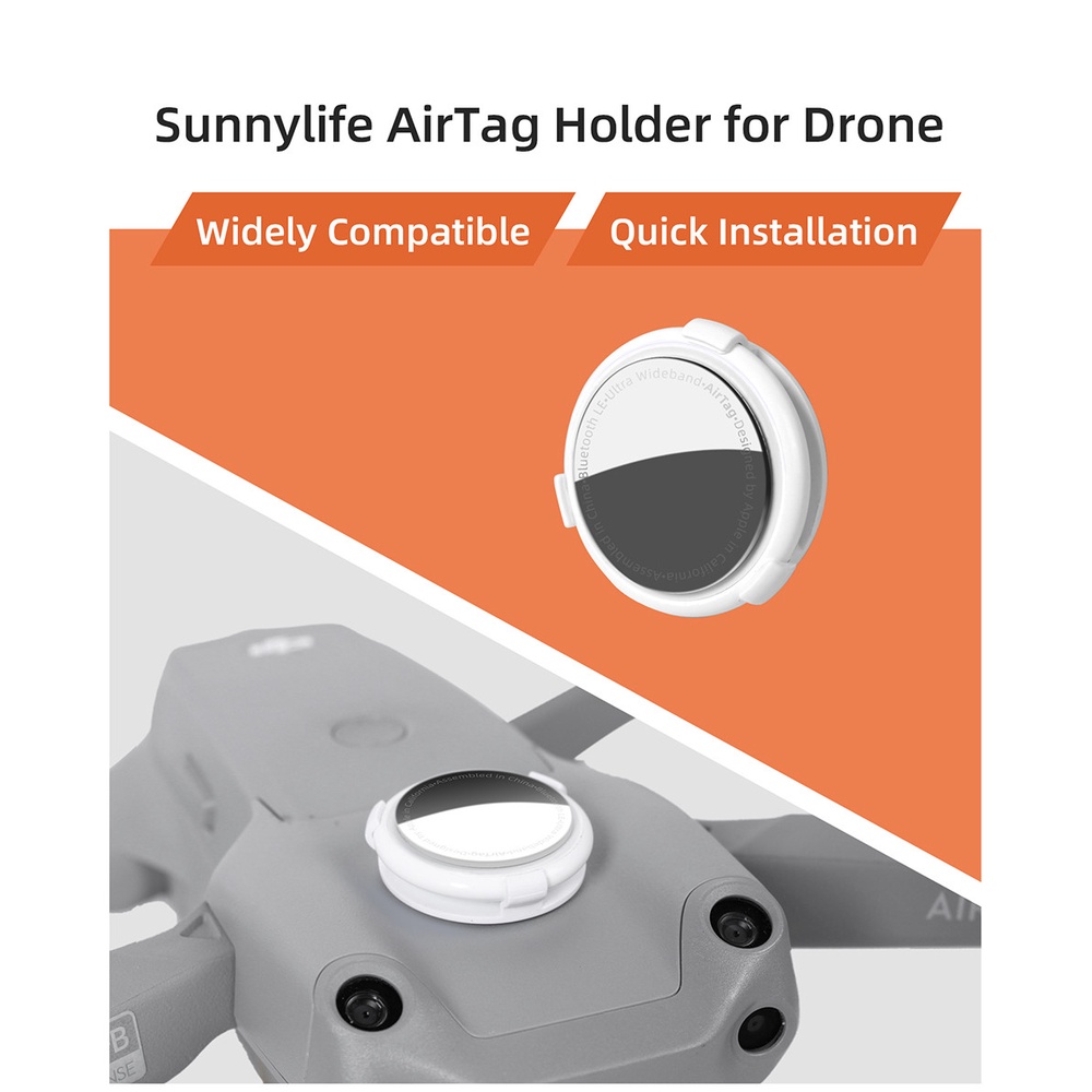 สําหรับ Apple AirTag Holder Tracker Mount Drone Anti-Lost Flying สําหรับ DJI FPV/Air 2S/Mini 3 Pro/2