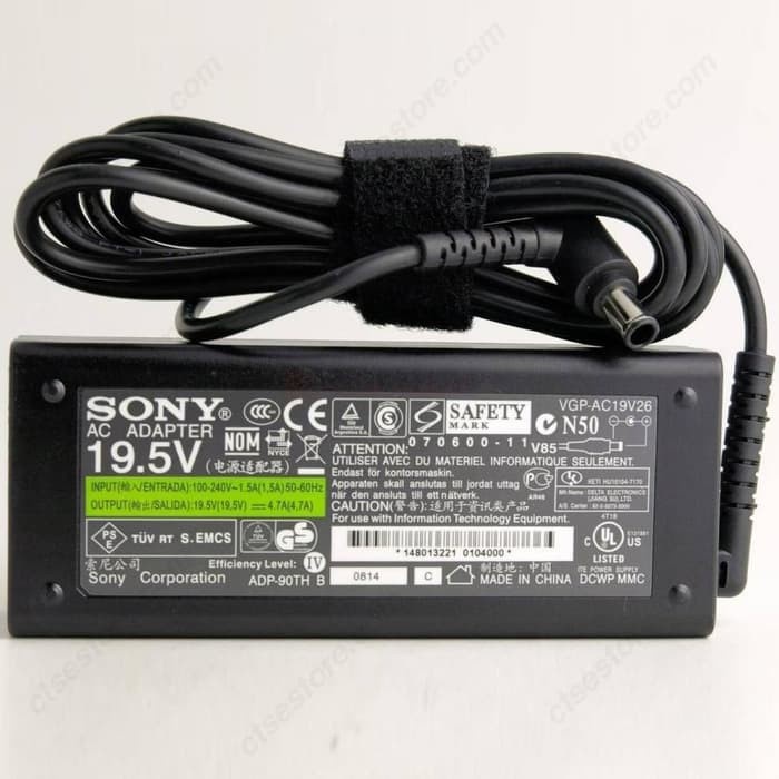 SONY VAIO ORIGINAL BPS24 BPS26 BPS13 4.74a อะแดปเตอร์ชาร์จแล็ปท็อปของแท้
