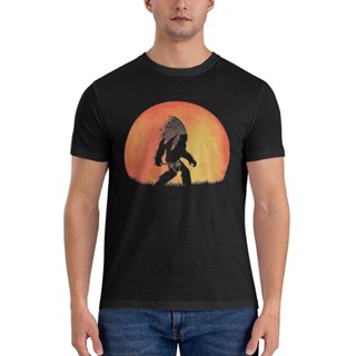 เสื้อยืด ลาย The Bigfoot Native American หลากสีสัน ขายส่ง