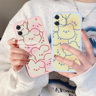 เคสโทรศัพท์มือถือแบบนิ่ม TPU กันกระแทก ลายกระต่าย หมีน่ารัก แฟชั่น สําหรับ Redmi A1 Plus Note 12 11 10 9 8 Pro Redmi 12C 12 4G 10C 9A 9C 9 10 Mi 11 Lite 12 10