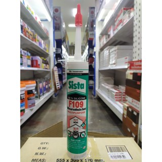เทปและกาว SISTA F109 ซิลิโคน (ใส) 300 มล.