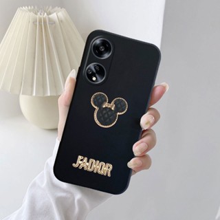 เคสOPPO A98 5G 2023 ซิลิโคนนิ่ม ลายมิกกี้เมาส์ หรูหรา สําหรับ เคสโทรศัพท์OPPO A98 5G