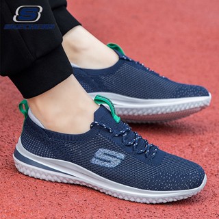 Skechers_ รองเท้ากีฬา ผ้าตาข่าย ระบายอากาศ สําหรับผู้ชาย (ไซซ์ 40-45) พร้อมส่ง