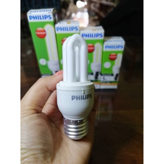 ชุดไฟ หลอดประหยัดไฟแบบมีบัลลาส์ในตัว วอร์มไวท์ PHILIPS E27 14W 11W 8W 5W