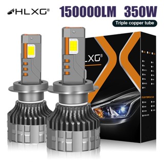 Hlxg H7 H4 LED แคนบัส 350W 150000หลอดไฟตัดหมอก LED LM H9 H8 H11 HB3 9005 9006 9012 HIR2 สําหรับรถยนต์