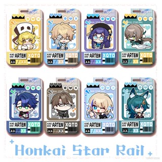 ขายดี Honkai: กระเป๋าใส่บัตรประจําตัวนักเรียน ลายเกม Star Rail Kafka Jingyuan Bailu สําหรับสํานักงาน รถบัส