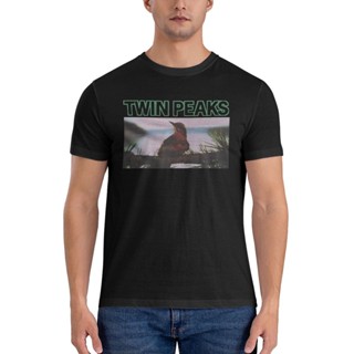 เสื้อยืด พิมพ์ลาย Twin Peaks คุณภาพสูง เหมาะกับของขวัญ สําหรับผู้ชาย