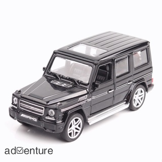 Adven โมเดลรถยนต์จําลอง 1/32 G65 Suv พร้อมไฟเสียง ของเล่นสําหรับเด็ก