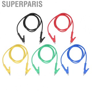 Superparis Testing Cable Dual Ended Crocodile  Test Lead for