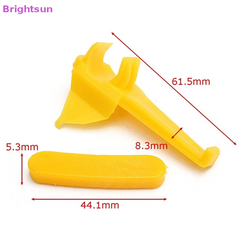 Brightsun 12 ชิ้นยางรถเปลี่ยนไนลอน Mount Demount เป็ดแทรก Tyre ขอบป้องกันใหม่ - รูปที่ 5